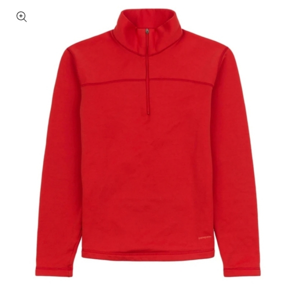 Patagonia E'S Capilene EW Stretch Zip-T Women Orange Quarter Zip Fleece - Picture 6 of 6